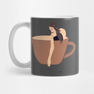 Girl coffee cup Mug